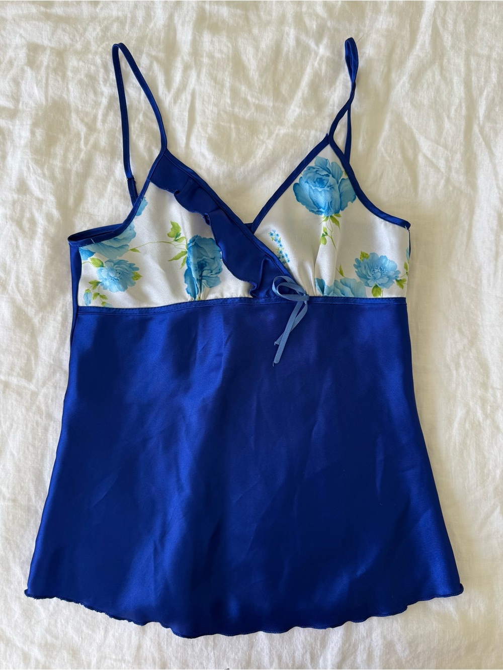 Vintage blue blouse